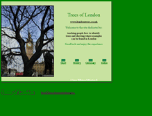 Tablet Screenshot of londontrees.co.uk